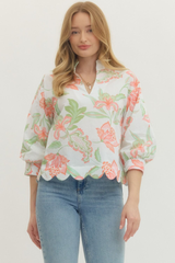 Emmy floral top
