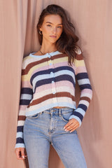 Lyla stripe cardigan