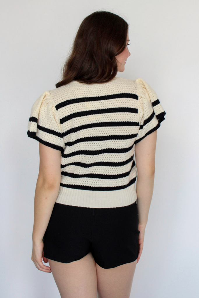 Aster Crochet Sweater