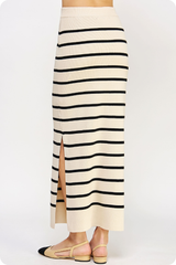 Alana Stripe Maxi Skirt