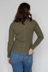 Sirena Rib Long Sleeve Top By Z Supply