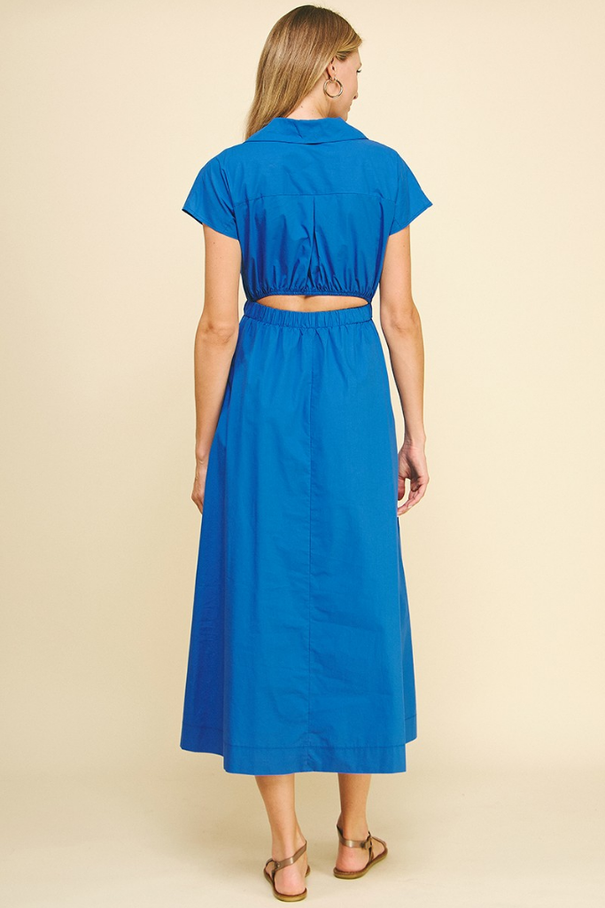 Luca Tie Waist Midi Dress