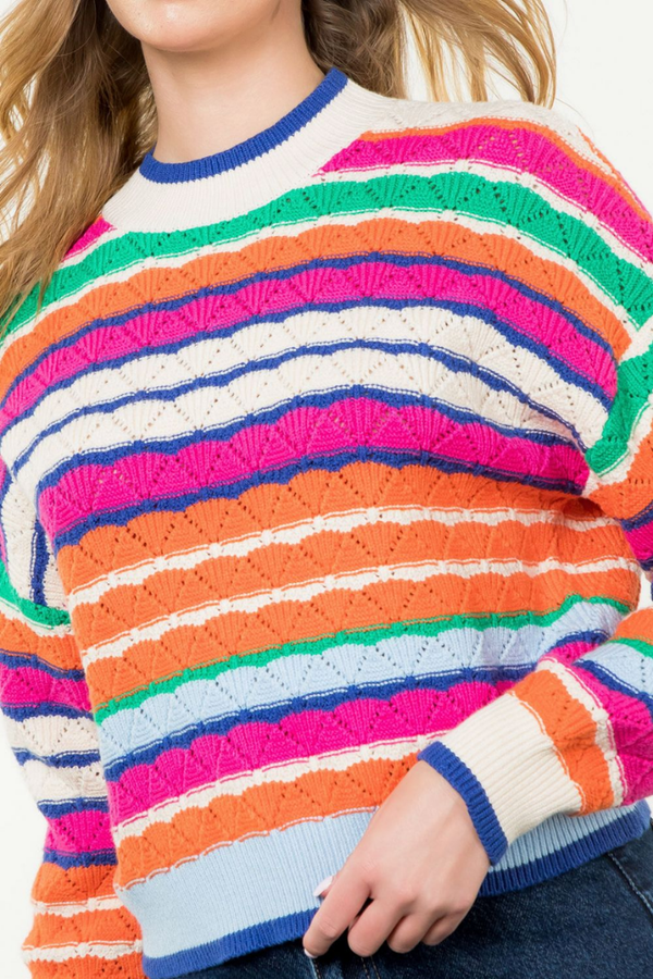 Maisie Stripe Sweater