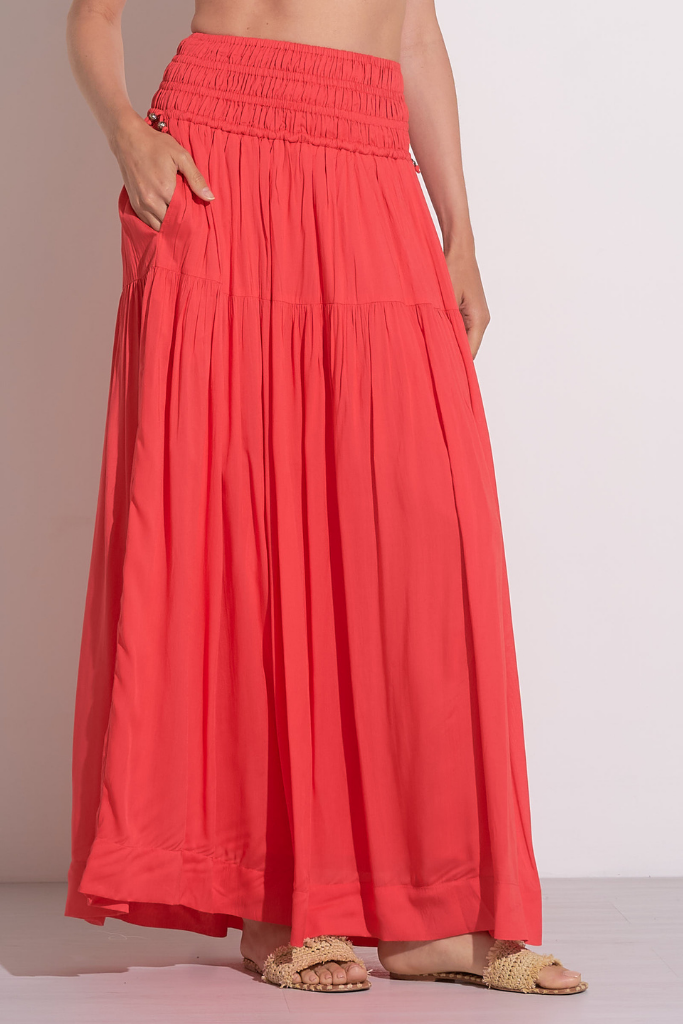 Gennie Tiered Maxi Skirt