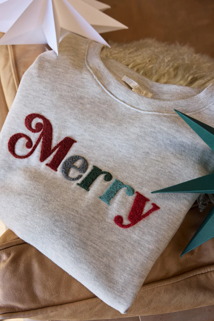 Merry Fleece Sweatshirt by Z Supply