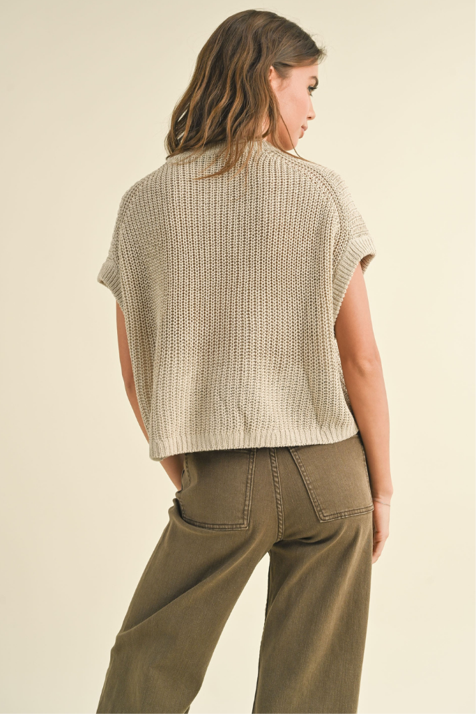 Cadie Short Sleeve Sweater