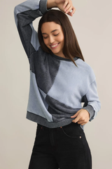 Fair & Square Denim Sweatshirt by Z Supply