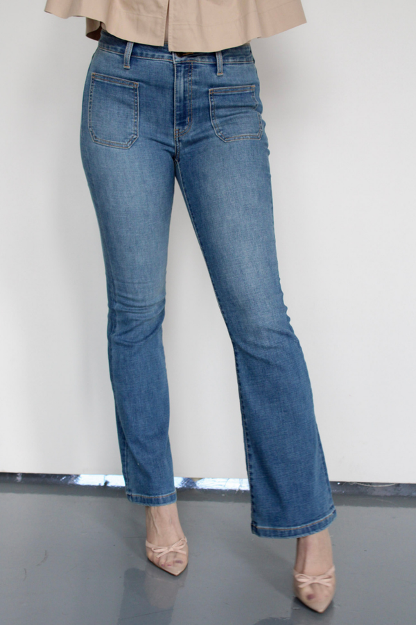 Brooklyn Hi Rise Flare Jean