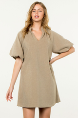 Ember Corduroy Mini Dress