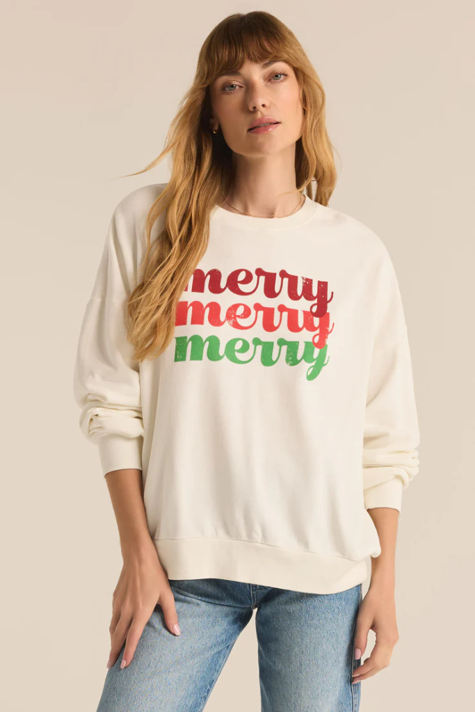 Merry Crewneck Sweatshirt by Z Supply