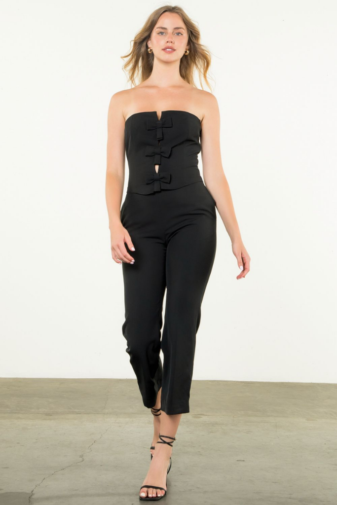 Everly Bow Front Jumpsuit