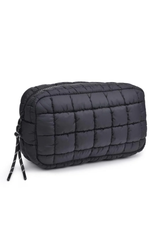 Cloud Nine Quilted Puffer Cosmetic Bag