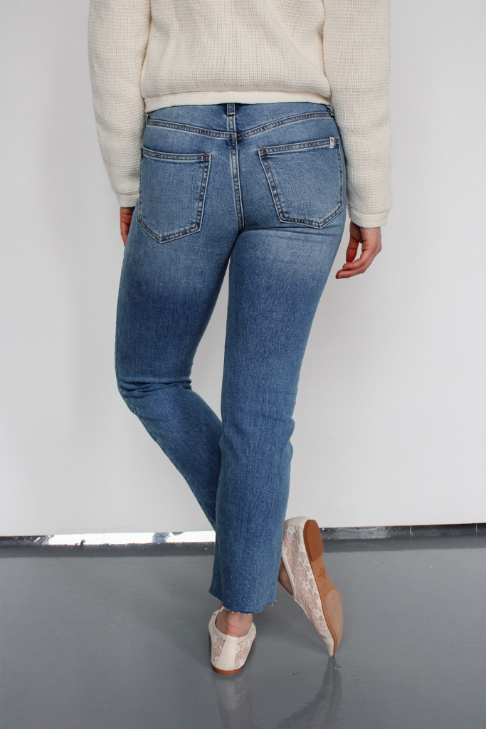 Camille Slim Straight Leg Jean