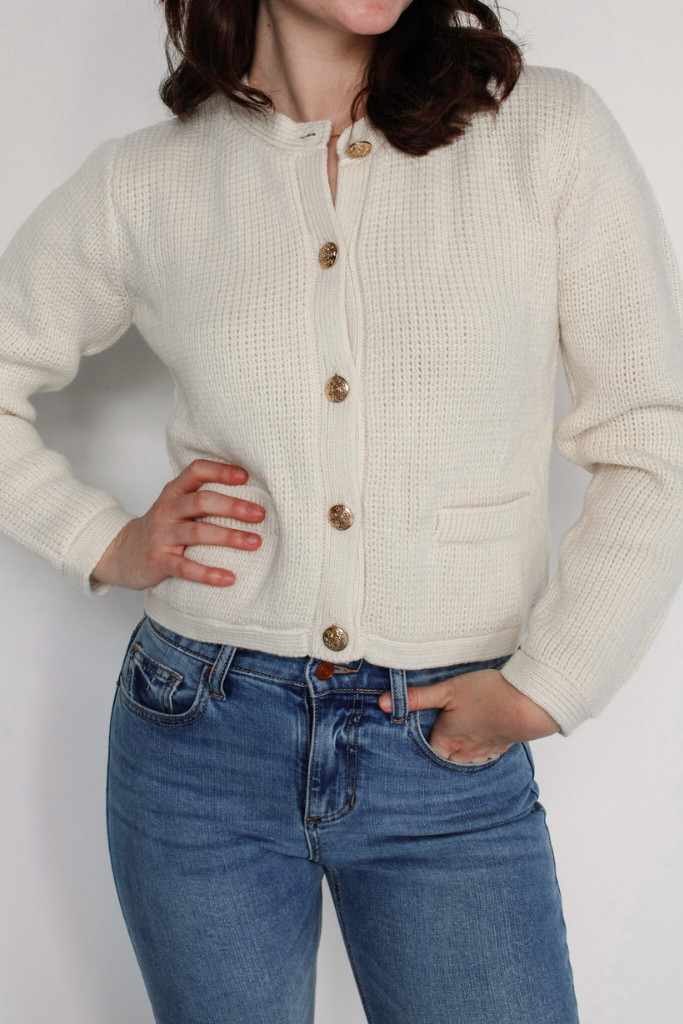 Rory Button Up Sweater