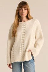 All That Glitters Cable Knit Sweater by Z Supply