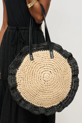 Indy Straw Tote