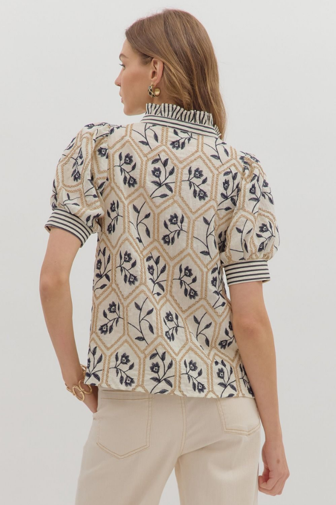Natalie Floral Top