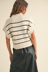 Alara Striped Sweater Tank