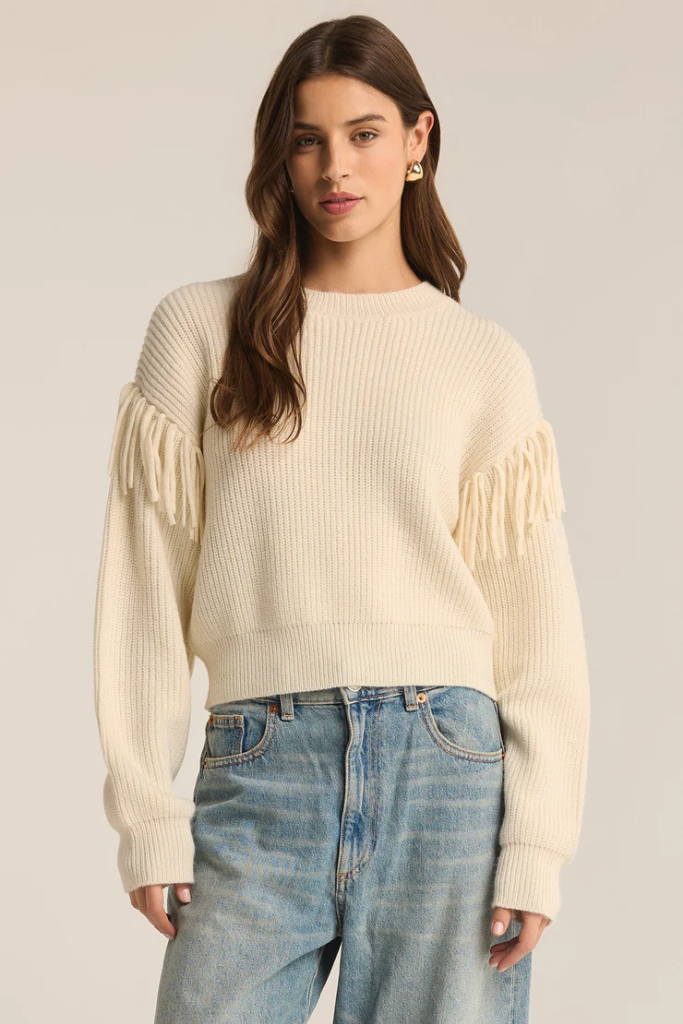 On The Fringe Sweater by Z Supply