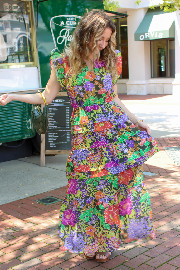 Daydream of You Ruffle Maxi Dress