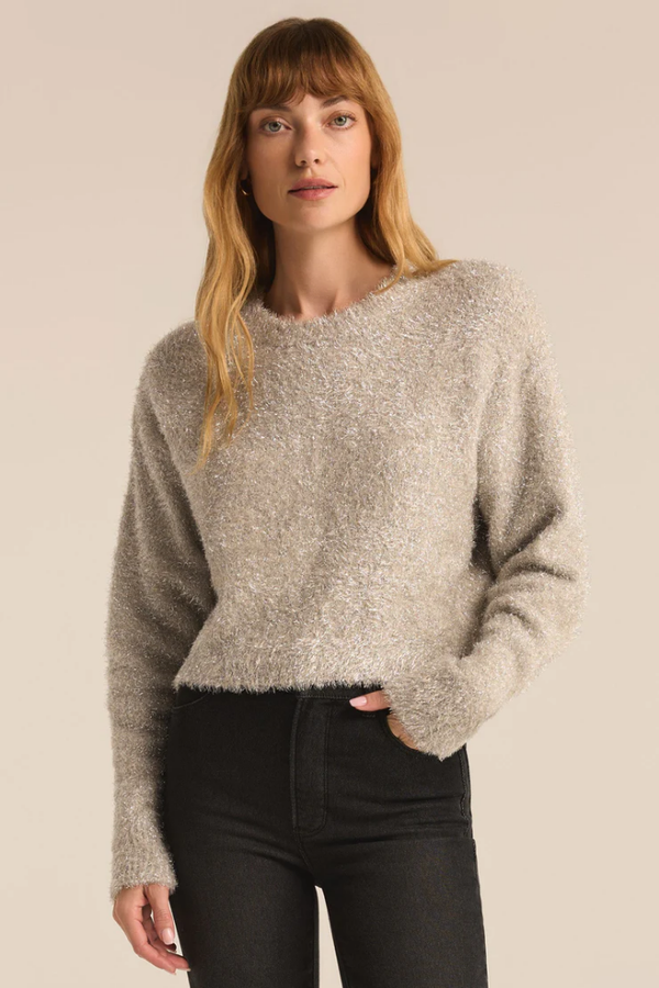 Tinseltown Cropped Sweater by Z Supply