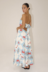 Naomi Strapless Maxi Dress