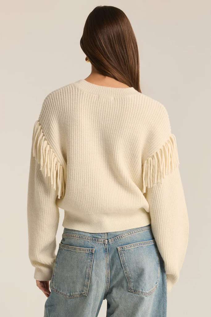 On The Fringe Sweater by Z Supply