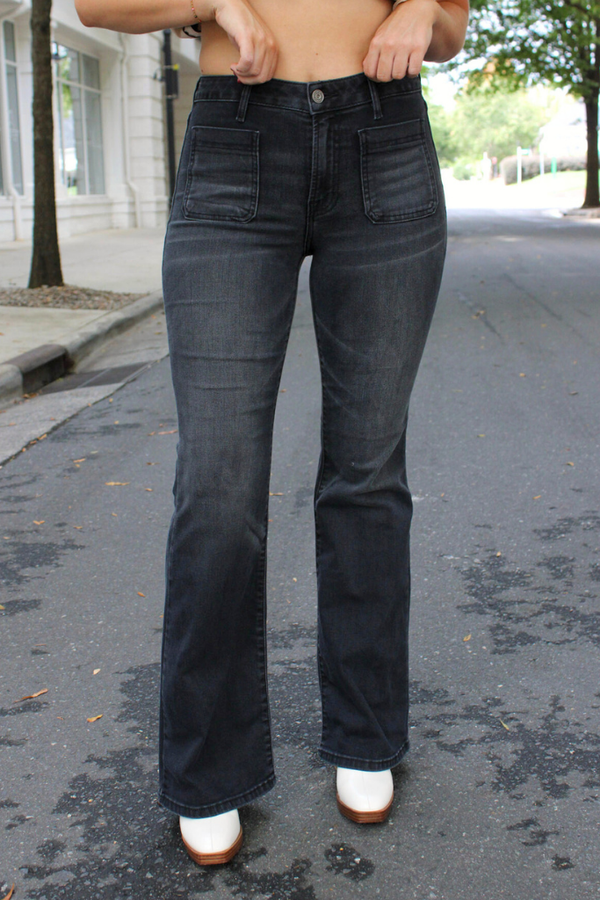 Georgia Hi Rise Flare Jean