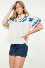 Lily Embroidered Blouse