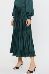 Wren skirt in hunter green