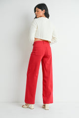 Darlene red jean