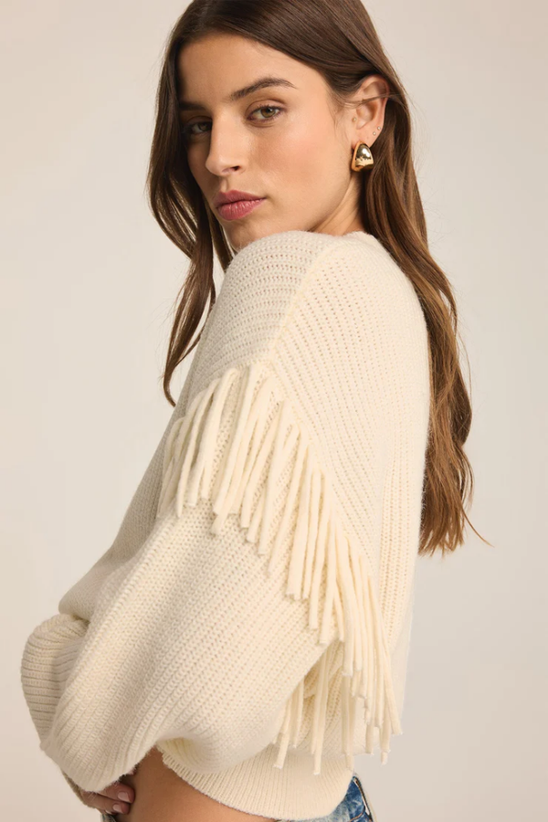 On The Fringe Sweater by Z Supply