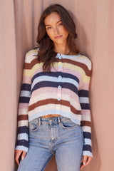 Lyla stripe cardigan