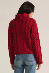 Tied To You Cableknit Sweater by Z Supply