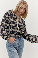 Haddie Embroidered Top