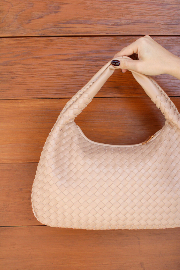 Millie Woven Bag in Natural