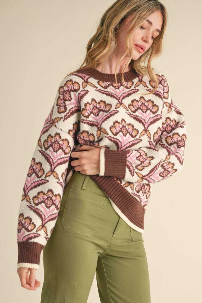 Lucy Floral Sweater