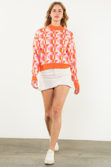 Citrus Love Crew Neck Sweater