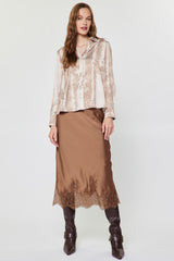Ella button down blouse