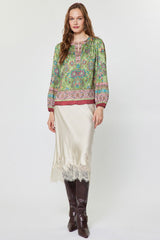 Shellie blouse in green