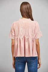 Wynnie top in blush