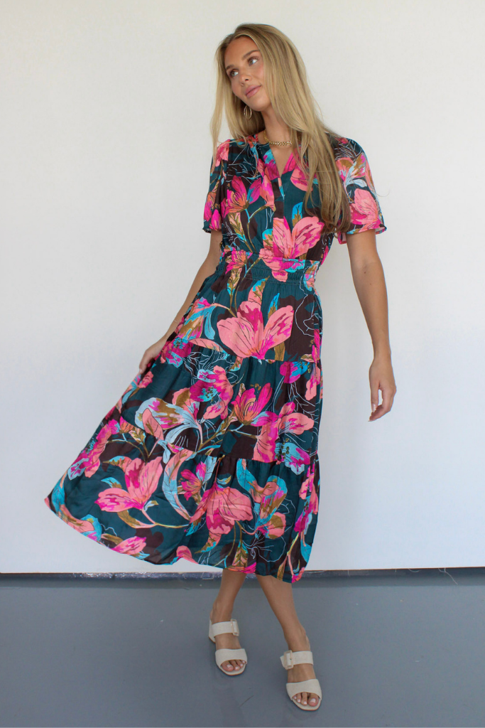 Pretty Woman Midi Dress