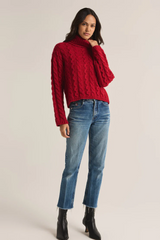 Tied To You Cableknit Sweater by Z Supply