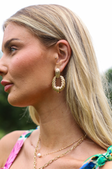 Stay True Hoop Earring