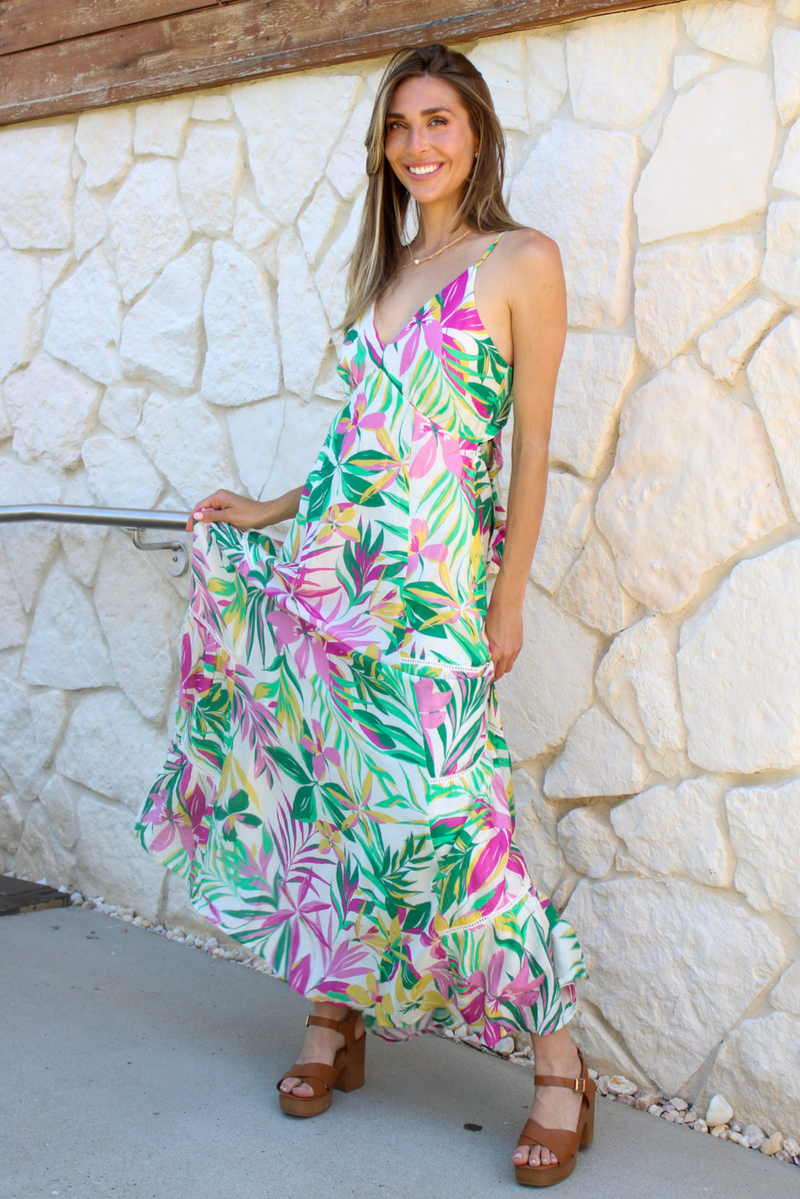 Ohana Floral Maxi Dress