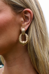 Stay True Hoop Earring