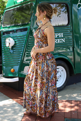 All Too Well Halter Maxi Dress