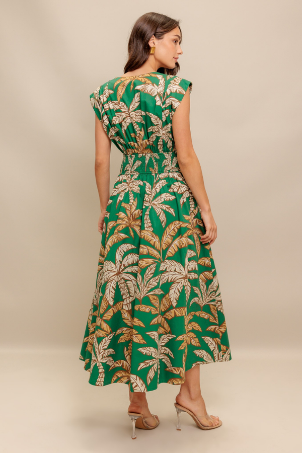 Ruby Tropical Maxi Dress