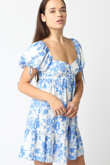 Iris Floral Babydoll Dress