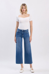 Livia Wide Leg Crop Jean